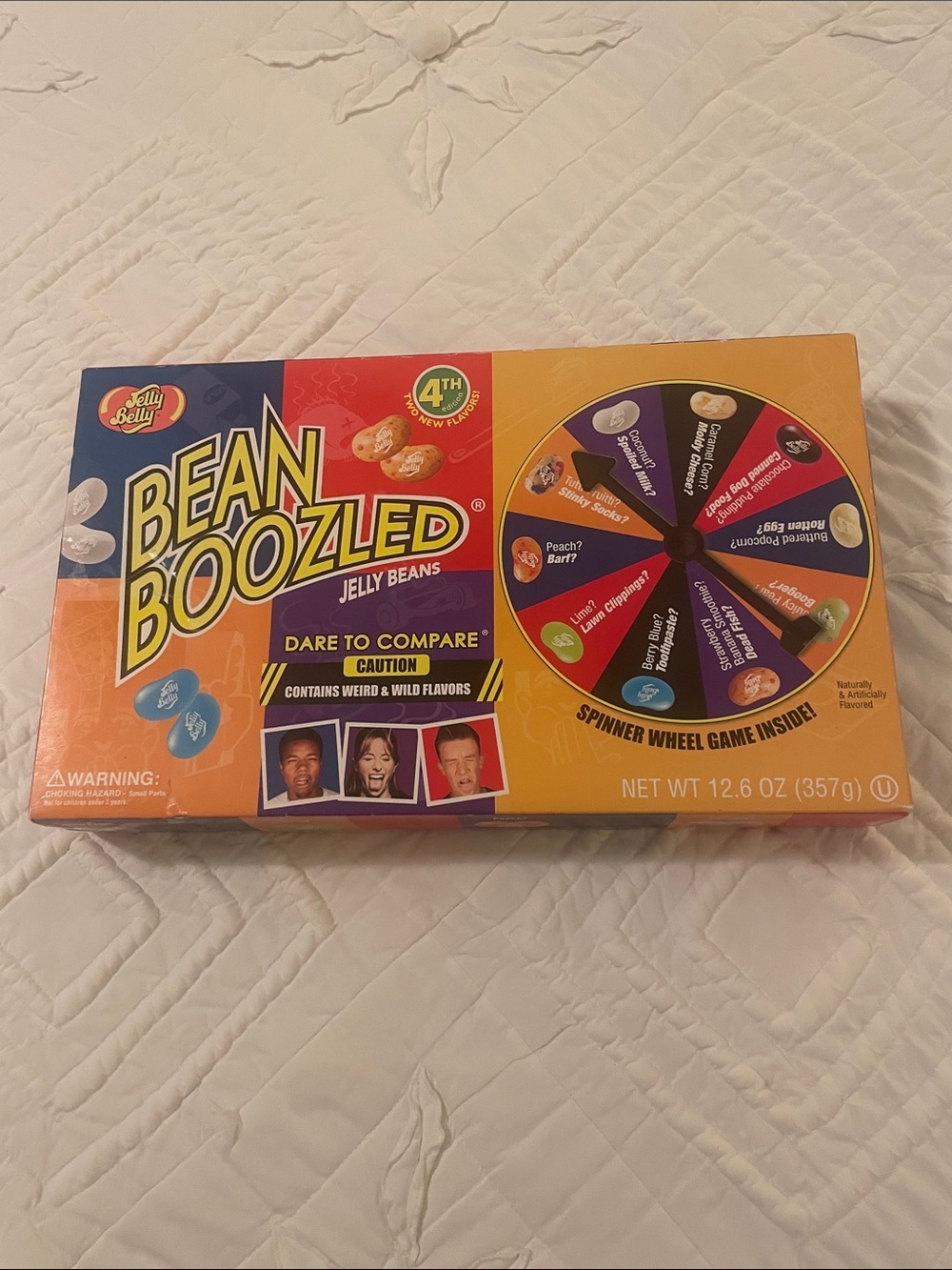 Jelly Belly BeanBoozled 4th Edition Spinner Game